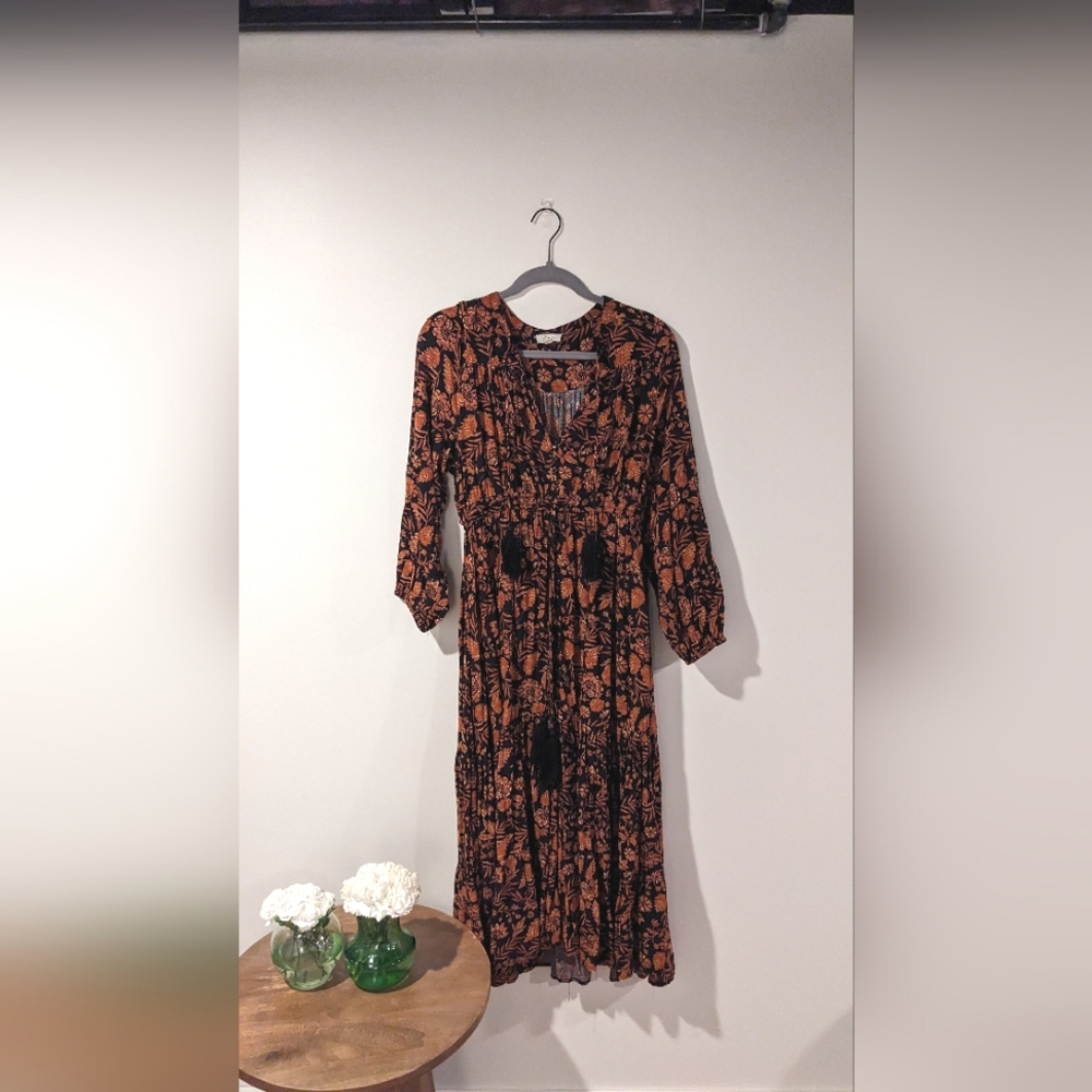 Elan midi/long floral dress